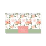 PERIOD Flowers Green 2026 fekvő zsebnaptár (P4114-4571) - officedepot