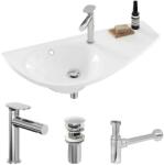 RAVAK - Set de lavoar și baterie Ravak cu accesorii SANIXRAV0003 (SANIXRAV0003)