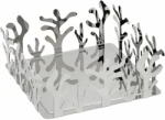 Alessi ESI18 Mediterraneo Rozsdamentes Acél Szalvéta tartó - Ezüst (ESI18)