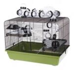  INTER-ZOO Pet Products Cușcă pentru rozătoare GALAXY + TERRACE 58 x 38 x 55 cm VERDE