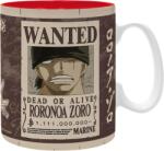ABYstyle Pahar ABYstyle Animation: One Piece - Zoro Wanted Poster, 460 ml (ABYMUGA582)