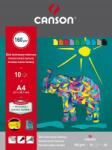 Canson Papírblokk Színes A4 10 lap 160g Canson Elefánt