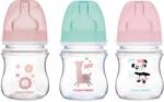 Canpol babies Canpol, Exotic, Easy Start, set de biberoane, fete, 120 ml, 3 buc