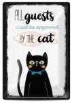  Placa metalica - All guests. . . CAT