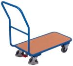 Cordes Platforma pe role, pentru transport marfa, cu bara de impingere, portanta 200 kg, 450 x 890 mm, VARIOFIT (SW-450.801)