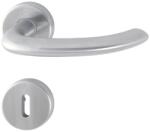 HOPPE Maner pentru usi de interior 40-45mm, Marseille E1138Z/42KV/42KVS, cu rozete si buton 58, 8mm, PZ, inox, HOPPE (3042548) - bricolaj-mag