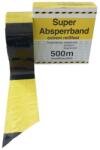  Banda bariera 500 m rulou galben/negru blocat (4022153170115) - bricolaj-mag