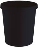 HELIT Cos de gunoi, model The green german, din plastic reciclat, 18 l, inaltime 331 mm, Ø 315 mm, negru (H64058.95) - bricolaj-mag Cos de gunoi