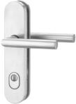 edi Set maner Logo 8745/9203 pentru usi de intrare 65-75mm, aluminiu, 61/10 mm, EDI (8745920301)