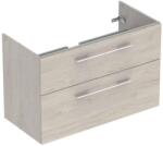 Geberit Selnova Square - Mosdószekrény 120x45x43 cm, 2 fiókos, Light Hickory 501.215. 00.1 (501.215.00.1)