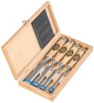 KIRSCHEN Set dalti HK, maner de lemn, 10-26mm, 4 buc, DIN5139B, 1141000, KIRSCHEN (KI1141000) Dalta