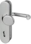 edi Set maner interschimbabil Logo 8753/0272 pentru usi de camera 35-45mm, inox, buton pe o parte, 60/8 mm, EDI (8753027200)