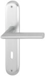 HOPPE Clanta pentru usi de interior Stockholm 1140/273P, cu placa lunga si buton 53, 8/72mm, PZ, F1, 35-45mm, HOPPE (2785905) - bricolaj-mag