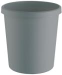HELIT Cos de gunoi, model The green german, din plastic reciclat, 18 l, inaltime 331 mm, Ø 315 mm, gri deschis (H64058.82) - bricolaj-mag Cos de gunoi