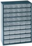 Raaco Dulap pentru cutii de depozitare 150 tip 945-00, 417 x 306 x 150 mm, 45 compartimente, RAACO (137454) - bricolaj-mag