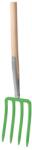 floraworld Furca spade 180mm 4 dinti cu maner Floraworld (18823) Furca