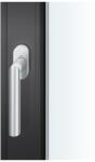 FSB Maner fereastra 34 1076, 7 x 24-38 mm, inox F69 mat, pe rozeta ovala 70 x 32.5mm, FSB (0341076090396204)