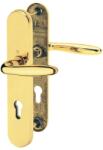HOPPE Set maner interschimbabil de siguranta seria Pisa M76G/361A/360/151, F77-R, pentru usi 67-72mm, 92/10mm, alama, HOPPE (3356029) - bricolaj-mag