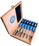 KIRSCHEN Set dalti pentru lemn Nr. 1108 HK, 6 - 26 mm, maner plastic bicomponent, DIN 5139 B, 6 buc, 1108000, KIRSCHEN (1108000) Dalta
