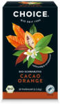 Choice BIO CHOICE® Kakaó-Narancs Fekete Tea - 40 g, Cacao Orange 20 Filter