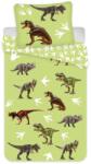 Brandmac Dinoszaurusz gyerek ágyneműhuzat zöld 100x135cm 40x60cm