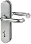 edi Set maner Logo 8753/9203 pentru usi de intrare 65-75mm, inox, forma U, 60/10 mm, EDI (8753920300)