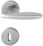 HOPPE Maner pentru usi de interior 37-42mm, Verona E1800Z/42KV/42KVS, cu rozete, 8mm, PZ, inox, HOPPE (2821494) - bricolaj-mag