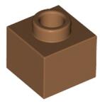 LEGO® Caramida modificata 1 x 1 x 2/3 gaurita (6383946)