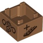 LEGO® Container / cutie 2 x 2 x 1 decorată (6296268)