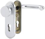 HOPPE Set maner interschimbabil FS-58/3331K/353K-1/138F, Serie Paris, 72/9 mm, PZ, aluminiu F1, pentru usi cu grosime 42-47mm, HOPPE (1902364) - bricolaj-mag