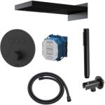 Kronenbach Készlet kád és zuhany csaptelep Kronenbach Smart Push 19044003SM, fejzuhany Kronenbach Spa KBMBBPRBOR250-2-BL, 01900190KBN, 28276000KBSM, 28628002SMKB, 27500001 KB (KBSet13SM)