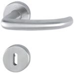 HOPPE Maner pentru usi de interior 37-42mm, San Francisco E1301Z/42KV/42KVS, cu rozete, 8mm, PZ, inox, HOPPE (3728304) - bricolaj-mag