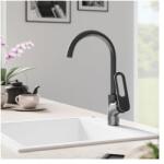 Laveo TIERRA álló csaptelep, grafit (OPBAJ_968D)