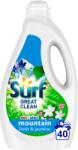 Surf Mountain Fresh & Jasmine Mosógél 40 Mosás