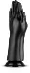 BUTTR - dildou fisting cu ventuză - dublu capăt - negru (8719934000360) Dildo