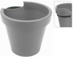  Kaspó csatornára helyezhető 235X210MM - Világosszürke (Y54197820) (PE-8294)
