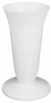  Talpas váza fehér PE 10db/cs (PE-6395)