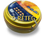  Locsolótömlő SÁRGA OLASZ 1/2" 50 m (5 rétegű) (PE-0910)