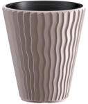  Virágváza alacsony, henger 40 x 44 cm DBSP400 MOKKA (PE-6071)