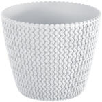  Kaspó fonott DSP160 FEHÉR (5 db/csomag) - ár/db (PE-5950)