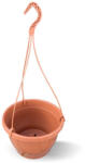  Kaspó akasztóval Jacinta 25cm Terracotta- 5 L -KOMPLETT-AKASZTÓVAL (PE-7232)