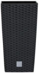  Virágváza rattan 200mm barna DRTS200 (PE-2802)