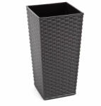  Virágváza rattan 265mm barna DRTS265 (PE-0685)
