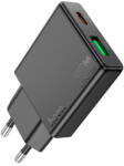 hoco. N37 Delgado Pd20w Hálózati Töltő (usb - Type-c) Fekete