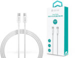 DEVIA USB Type-C - USB Type-C adat- és töltőkábel 1, 5 m-es vezetékkel - Devia Smart Series 100W C To C PD Cable - 100W - fehér - mobilehome