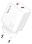 YOOUP Nc63-f Dupla Hálózati Töltő (type-c) Pd 40w Fehér