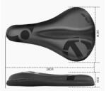 Spyral Nyereghuzat eslnf gel 18x28cm blk