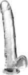 King Cock Plus King Cock - átlátszó Dildó Herékkel 24, 8 Cm átlátszó (d-236644)