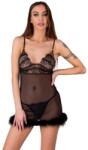 Livco Corsetti Sets Livco Corsetti Divat - Zerunam Szett Babydoll + Fekete Tanga (d-239883)