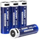 XTAR 14500 2450mAh USB-C HR6 1, 5V Li-ion ceruza akkumulátor AA tölthető elem (Xtar-14500-2450mAh-USB-C-tok)